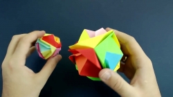 کاردستی با کاغذ رنگی برای کودکان و پیش دبستانی ها